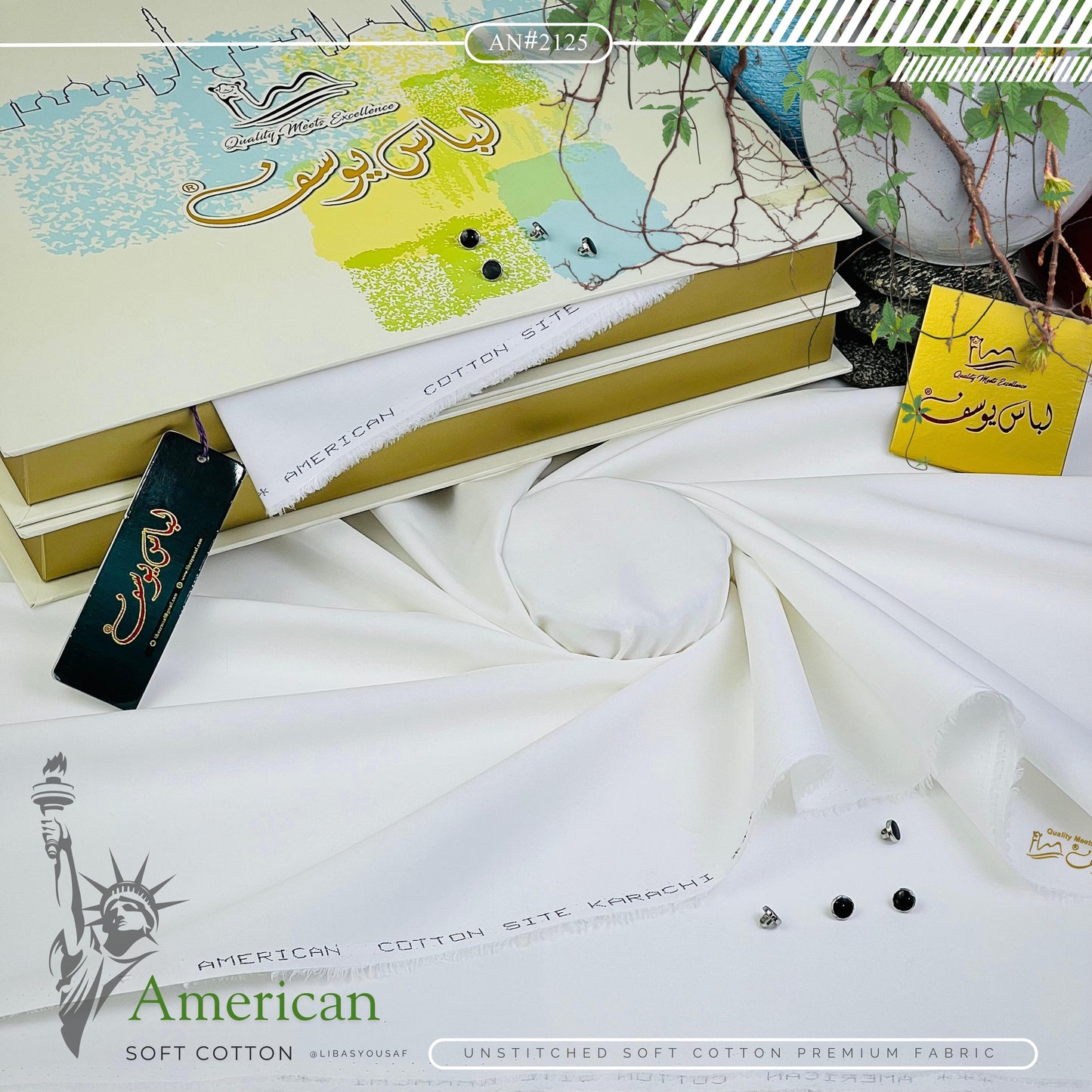 Libas E Yousaf  American Soft Cotton